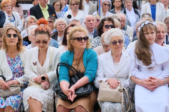 Chełm. Boże Ciało 2025 - uroczysta msza św. w kościele pw. Rozesłania Świętych Apostołów [GALERIA ZDJĘĆ]