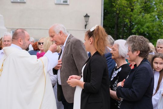 Chełm. Boże Ciało 2025 - uroczysta msza św. w kościele pw. Rozesłania Świętych Apostołów [GALERIA ZDJĘĆ]