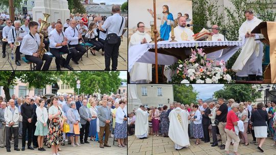 Chełm. Boże Ciało 2025 - uroczysta msza św. w kościele pw. Rozesłania Świętych Apostołów [GALERIA ZDJĘĆ]