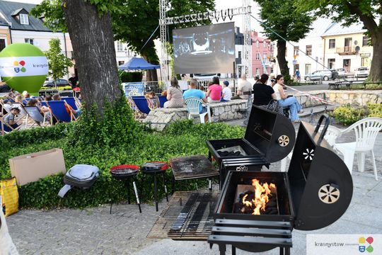 Kino letnie w Krasnymstawie wystartowało z sukcesem! [GALERIA ZDJĘĆ]