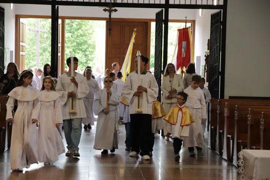 Chełm. Boże Ciało w Parafii pw. Chrystusa Odkupiciela w Chełmie [GALERIA ZDJĘĆ]