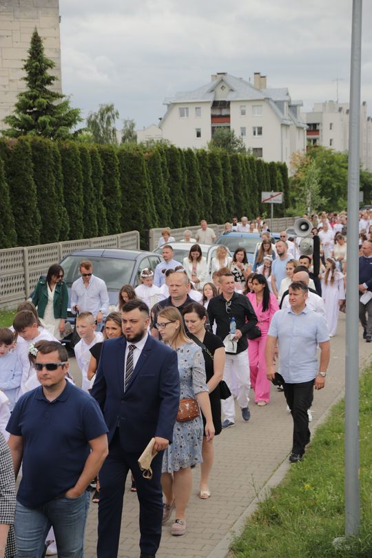 Chełm. Boże Ciało w Parafii pw. Chrystusa Odkupiciela w Chełmie [GALERIA ZDJĘĆ]