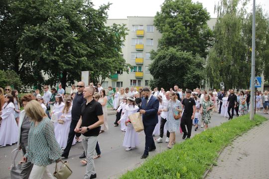 Chełm. Boże Ciało w Parafii pw. Chrystusa Odkupiciela w Chełmie [GALERIA ZDJĘĆ]