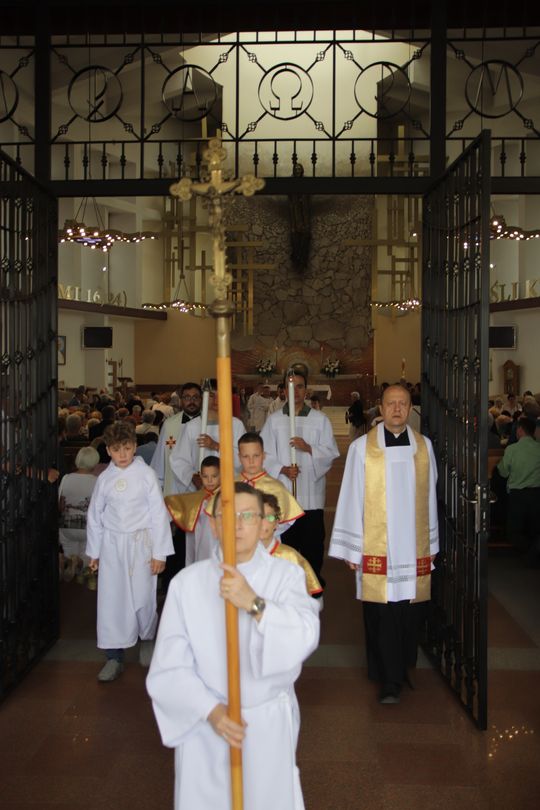 Chełm. Boże Ciało w Parafii pw. Chrystusa Odkupiciela w Chełmie [GALERIA ZDJĘĆ]