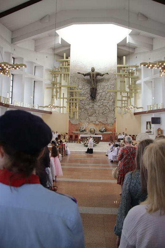 Chełm. Boże Ciało w Parafii pw. Chrystusa Odkupiciela w Chełmie [GALERIA ZDJĘĆ]