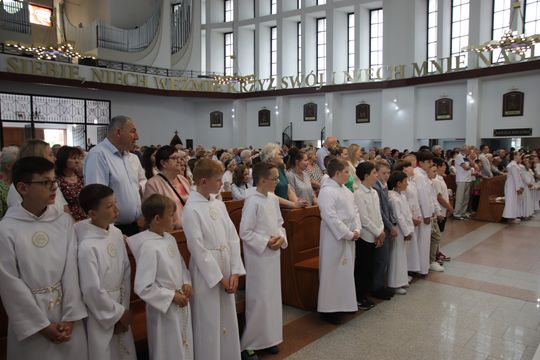Chełm. Boże Ciało w Parafii pw. Chrystusa Odkupiciela w Chełmie [GALERIA ZDJĘĆ]