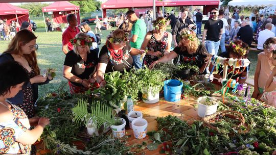 Gm. Dorohusk. Wyjątkowa Noc Świętojańska w Świerżach [GALERIA ZDJĘĆ]