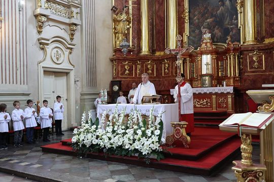 Boże Ciało w parafii Św. Franciszka Ksawerego w Krasnymstawie [ZDJĘCIA]