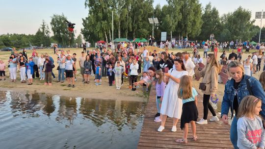 Gm. Siedliszcze. Magiczna Noc Świętojańska nad Zalewem w Majdanie Zahorodyńskim [GALERIA ZDJĘĆ]