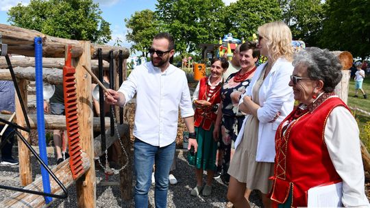 Radosny festyn rodzinny w Krasnymstawie! Ogród sensoryczny oficjalnie otwarty [GALERIA ZDJĘĆ]