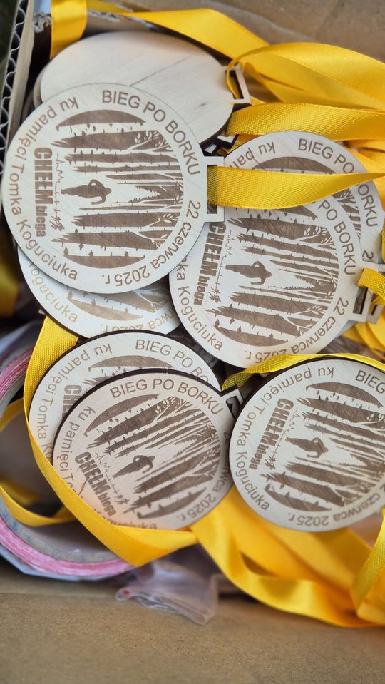 Chełm. Tłumnie upamiętnili Tomka Koguciuka. Bieg charytatywny po lesie Borek  [ZDJĘCIA]