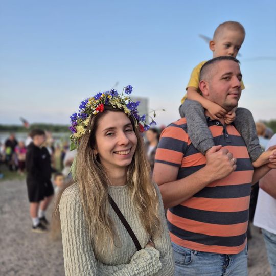 Gm. Siedliszcze. Magiczna Noc Świętojańska nad Zalewem w Majdanie Zahorodyńskim [GALERIA ZDJĘĆ]