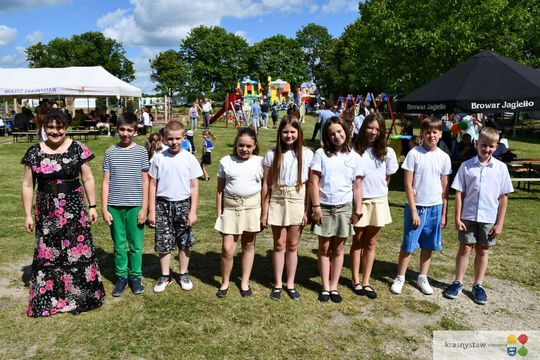 Radosny festyn rodzinny w Krasnymstawie! Ogród sensoryczny oficjalnie otwarty [GALERIA ZDJĘĆ]