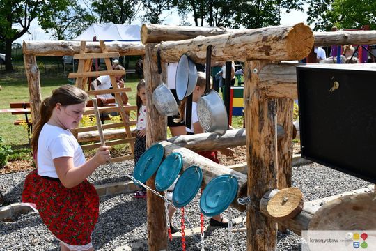 Radosny festyn rodzinny w Krasnymstawie! Ogród sensoryczny oficjalnie otwarty [GALERIA ZDJĘĆ]