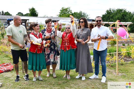 Radosny festyn rodzinny w Krasnymstawie! Ogród sensoryczny oficjalnie otwarty [GALERIA ZDJĘĆ]