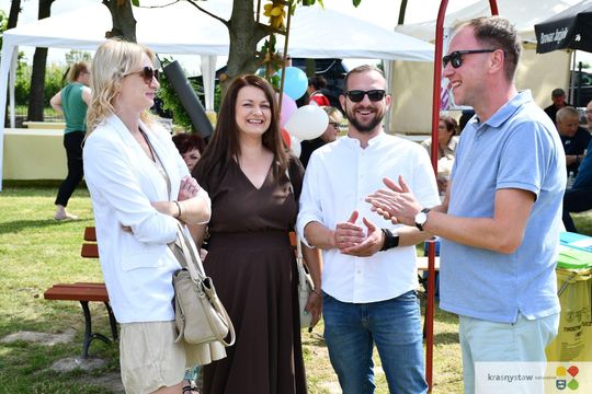 Radosny festyn rodzinny w Krasnymstawie! Ogród sensoryczny oficjalnie otwarty [GALERIA ZDJĘĆ]