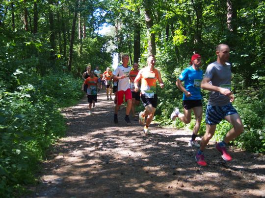 Chełm. Tłumnie upamiętnili Tomka Koguciuka. Bieg charytatywny po lesie Borek  [ZDJĘCIA]