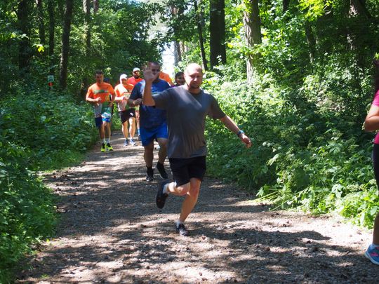 Chełm. Tłumnie upamiętnili Tomka Koguciuka. Bieg charytatywny po lesie Borek  [ZDJĘCIA]