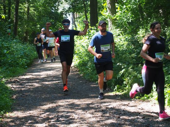 Chełm. Tłumnie upamiętnili Tomka Koguciuka. Bieg charytatywny po lesie Borek  [ZDJĘCIA]