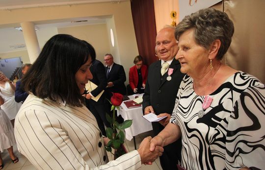 Złote Gody w gminie Siedliszcze. Przez wiele lat razem [GALERIA ZDJĘĆ]