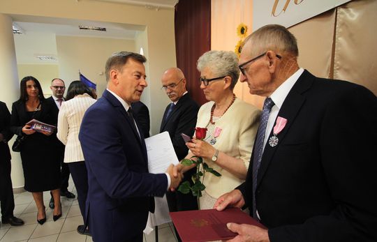 Złote Gody w gminie Siedliszcze. Przez wiele lat razem [GALERIA ZDJĘĆ]