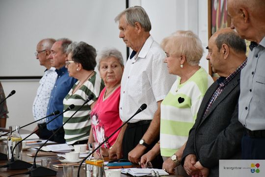 Sesja Rady Seniorów Miasta Krasnystaw [GALERIA ZDJĘĆ]
