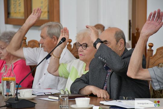 Sesja Rady Seniorów Miasta Krasnystaw [GALERIA ZDJĘĆ]