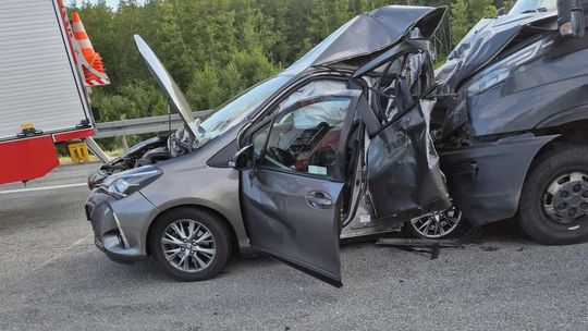 Tragedia na S17. 92-latek wyszedł na ekspresówkę. Zginął na miejscu [ZDJĘCIA]