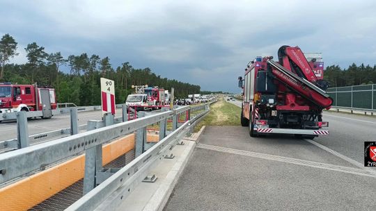 Tragedia na S17. 92-latek wyszedł na ekspresówkę. Zginął na miejscu [ZDJĘCIA]