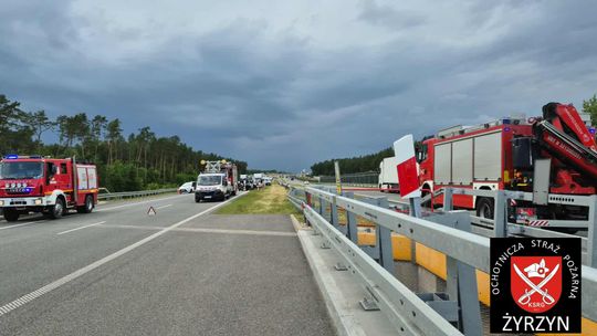 Tragedia na S17. 92-latek wyszedł na ekspresówkę. Zginął na miejscu [ZDJĘCIA]