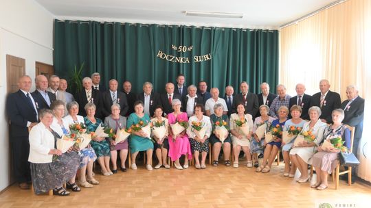 Gm. Gorzków. 24 pary świętowały "Złote gody" [GALERIA ZDJĘĆ]