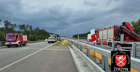 Tragedia na S17. 92-latek wyszedł na ekspresówkę. Zginął na miejscu [ZDJĘCIA]