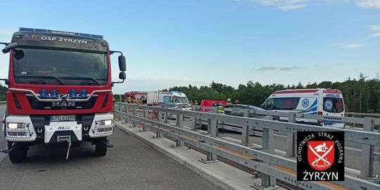 Tragedia na S17. 92-latek wyszedł na ekspresówkę. Zginął na miejscu [ZDJĘCIA]