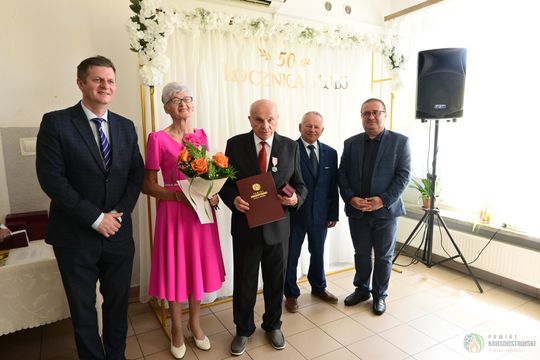 Gm. Gorzków. Tak świętowali "Złote gody" [GALERIA ZDJĘĆ]