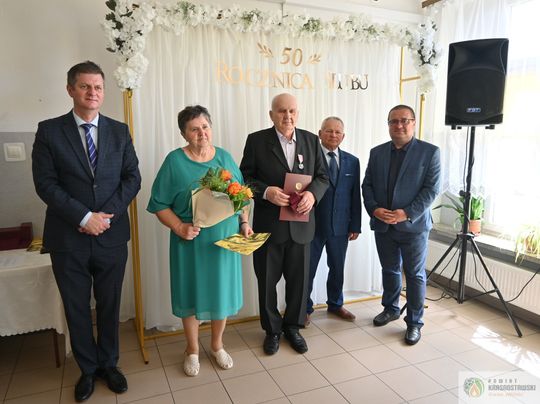 Gm. Gorzków. Tak świętowali "Złote gody" [GALERIA ZDJĘĆ]