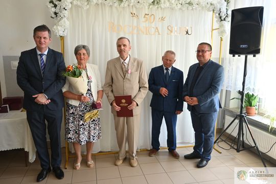 Gm. Gorzków. Tak świętowali "Złote gody" [GALERIA ZDJĘĆ]