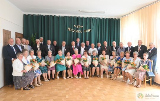 Gm. Gorzków. Tak świętowali "Złote gody" [GALERIA ZDJĘĆ]