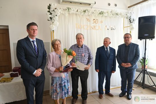 Gm. Gorzków. Tak świętowali "Złote gody" [GALERIA ZDJĘĆ]
