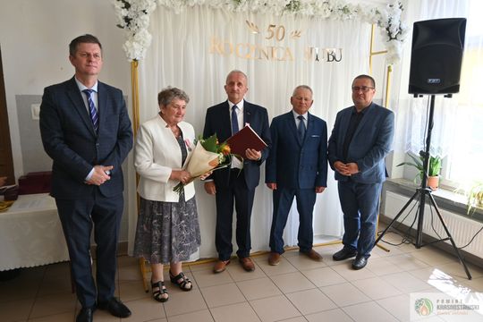 Gm. Gorzków. Tak świętowali "Złote gody" [GALERIA ZDJĘĆ]