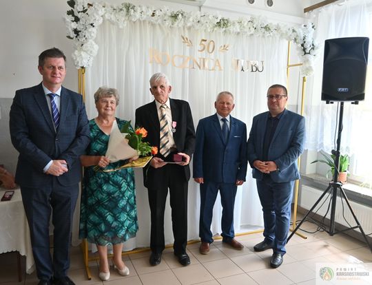 Gm. Gorzków. Tak świętowali "Złote gody" [GALERIA ZDJĘĆ]