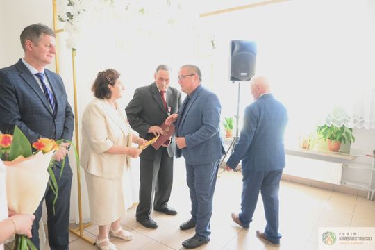 Gm. Gorzków. Tak świętowali "Złote gody" [GALERIA ZDJĘĆ]