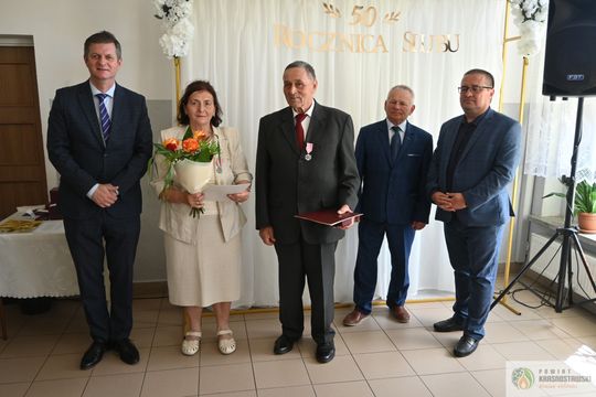 Gm. Gorzków. Tak świętowali "Złote gody" [GALERIA ZDJĘĆ]