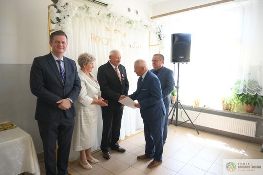 Gm. Gorzków. Tak świętowali "Złote gody" [GALERIA ZDJĘĆ]