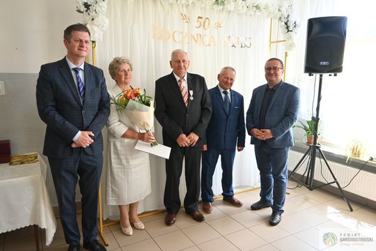 Gm. Gorzków. Tak świętowali "Złote gody" [GALERIA ZDJĘĆ]