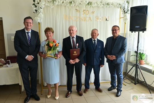 Gm. Gorzków. Tak świętowali "Złote gody" [GALERIA ZDJĘĆ]