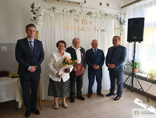 Gm. Gorzków. Tak świętowali "Złote gody" [GALERIA ZDJĘĆ]