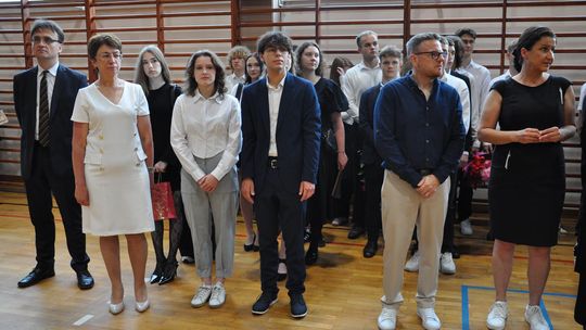 Zakończenie roku szkolnego 2024/25 w I Liceum Ogólnokształcącym w Chełmie [GALERIA ZDJĘĆ]