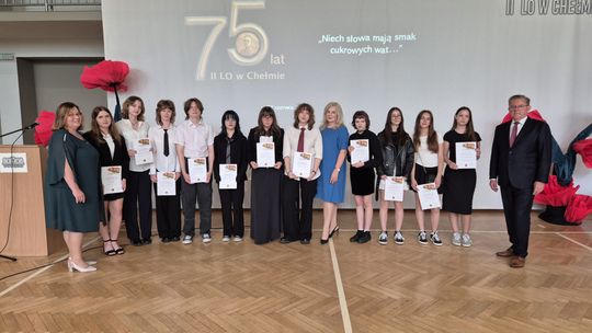 Zakończenie roku szkolnego 2024/25 w II Liceum Ogólnokształcącym w Chełmie [GALERIA ZDJĘĆ]