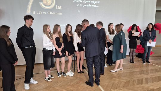 Zakończenie roku szkolnego 2024/25 w II Liceum Ogólnokształcącym w Chełmie [GALERIA ZDJĘĆ]