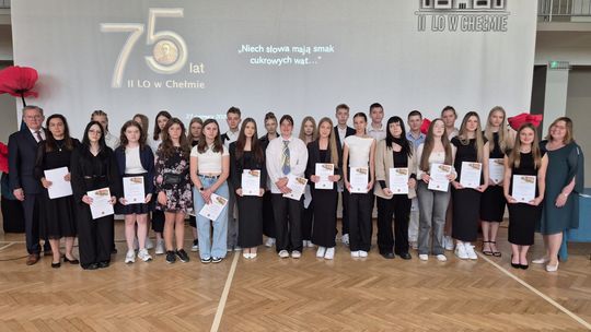Zakończenie roku szkolnego 2024/25 w II Liceum Ogólnokształcącym w Chełmie [GALERIA ZDJĘĆ]